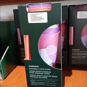 Starbucks cold cups